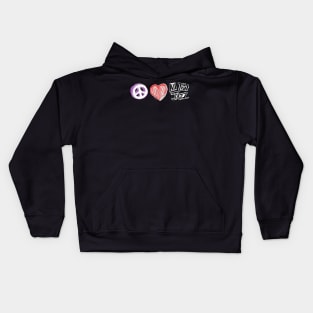 Peace, Love and All That Jazz Kids Hoodie